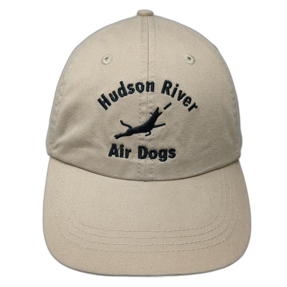 Alternative Baseball Cap Beige One Size Hudson River Air Dogs Slideback Hat Dog